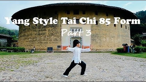 Yang Style Tai Chi 85 Form Part 3（Step 47 - 85）杨氏85式太极拳