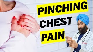Pinching Pain in Chest | Is it a Heart Attack | Dr.Education
