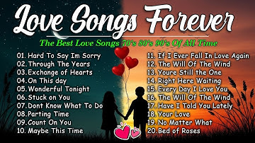 Romantic Love Songs 2025 💖 Best Old Love Songs 70s 80s & 90s 🎶 Love Songs Of All Time Playlist