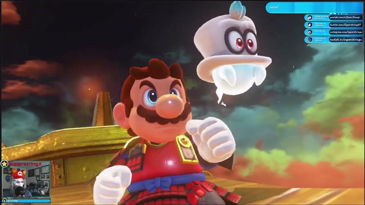 Super Mario Odyssey Showdown at Bowser's Castle Playthrough Bowser's