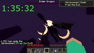 Minecraft Speed Run NEW PERSONAL BEST!!!