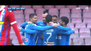 Napoli vs SPAL 1-0 Goals and Highlights