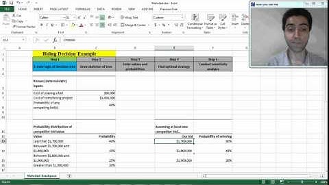 1 Decision Tree Quantitative Risk Analysis Management Excel Palisade Precision Dr Mehrdad Arashpour
