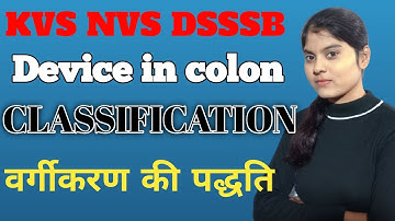Device in colon classification #library #science#by Dali joshi