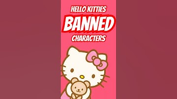 BANNED Hello Kitty Characters! #hellokitty #sanrio #japanese #japan