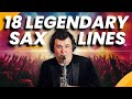 Top 18 LEGENDARY Sax Riffs (1939-2018)