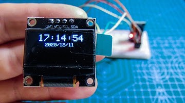Ардуино часы (arduino,DS3231,display oled 128x64 0.96 i2c SSD1306)
