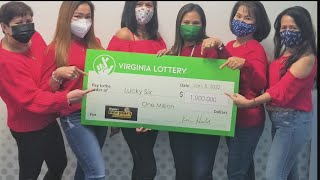 ‘We cannot sleep’: Six friends from Chesapeake split $1 million lottery prize