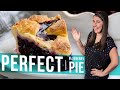 How to Make Perfect Blueberry Pie | The Stay At Home Chef