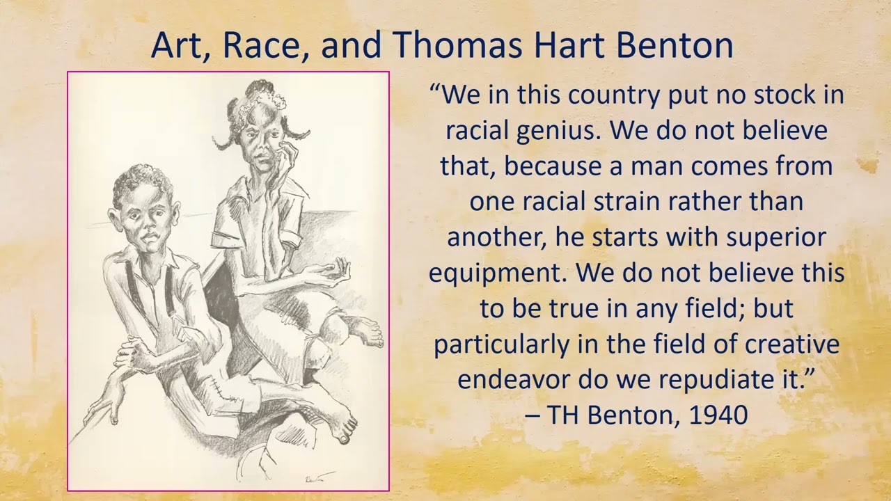 Art Viewing Adventures: Art, Race and Thomas Hart Benton