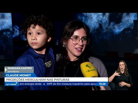 Exposição em São Paulo coloca pessoas dentro das obras de Monet