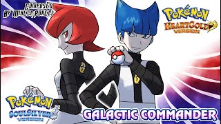 Pokémon HeartGold & SoulSilver - Battle! Galactic Commander Music [64bit]