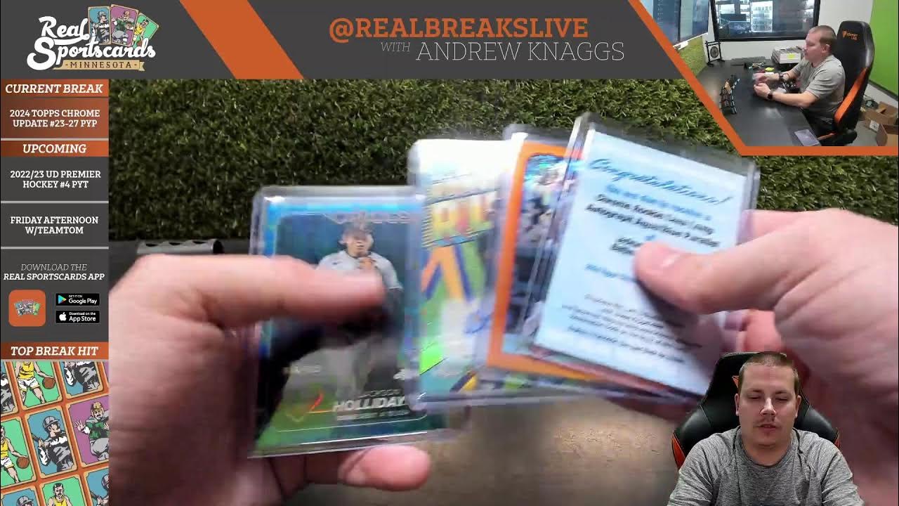 2024 Topps Chrome Update 2327 FIVE CASE Pick Your Player! (11/14/24) YouTube