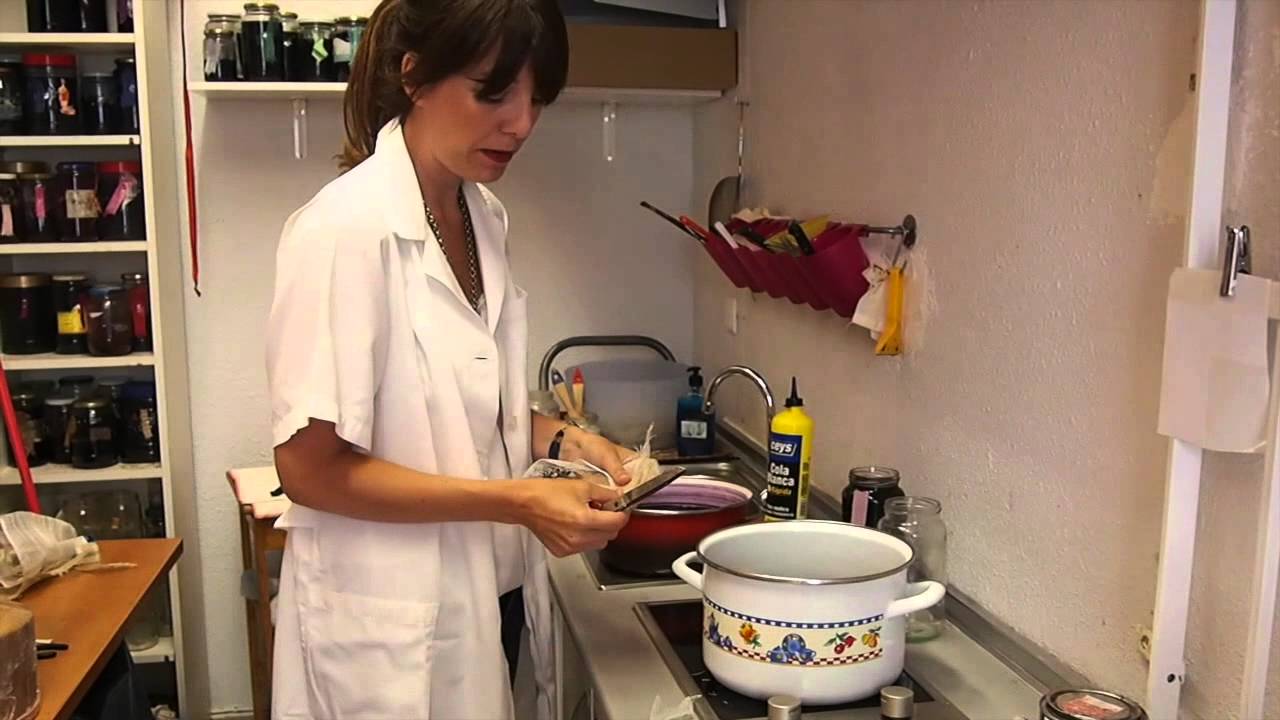 Cómo teñir telas para tocados