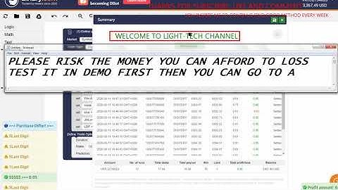 BINARY MATCH/DIFFER BOT STRATEGY (LIGHT TECH LDP DIFFER BOT) FREE DOWNLOAD