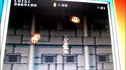 smf custom level: bowsers icy castle