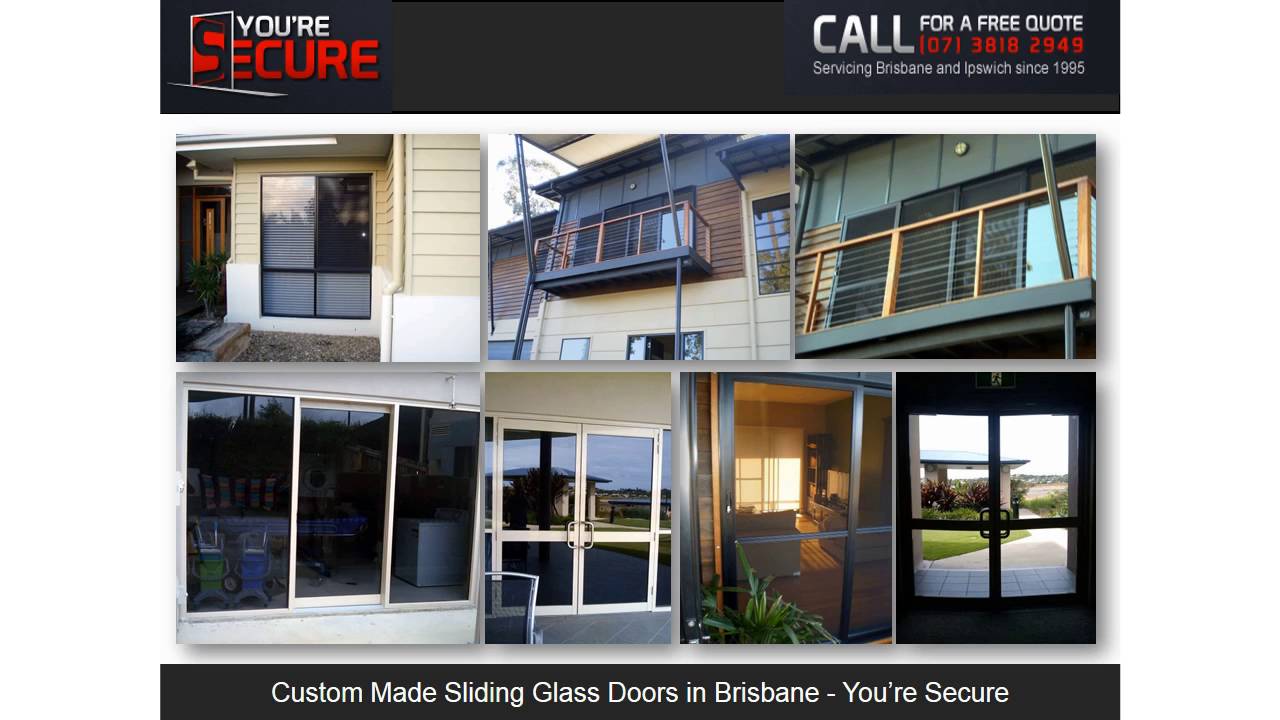Custom Made Sliding Glass Doors in Brisbane You’re Secure YouTube