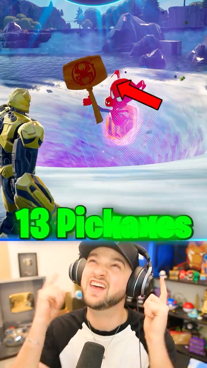 Using 13 Pickaxes in ONE GAME!