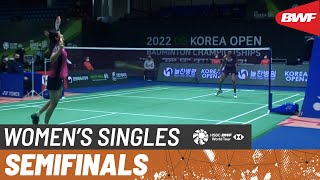 Korea Open Badminton Championships 2022 | Pusarla V. Sindhu (IND) [3] vs An Seyoung (KOR) [2] | SF