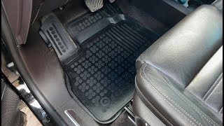 Коврики Рено Эспейс 5 в салон резиновые | Renault Espace V car mats - Rezaw Plast 201922