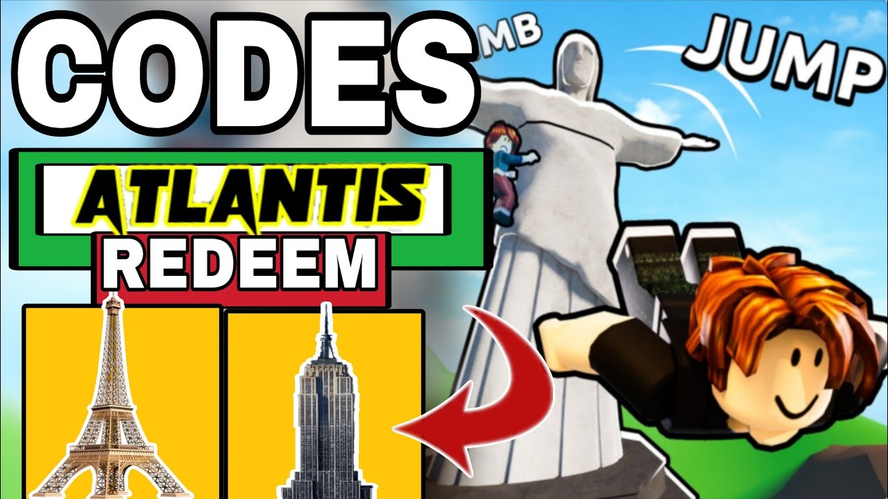 All* Secret *🧗Climb and Jump Tower[🐟ATLANTIS EVENT]Codes | Codes for 🧗 ...