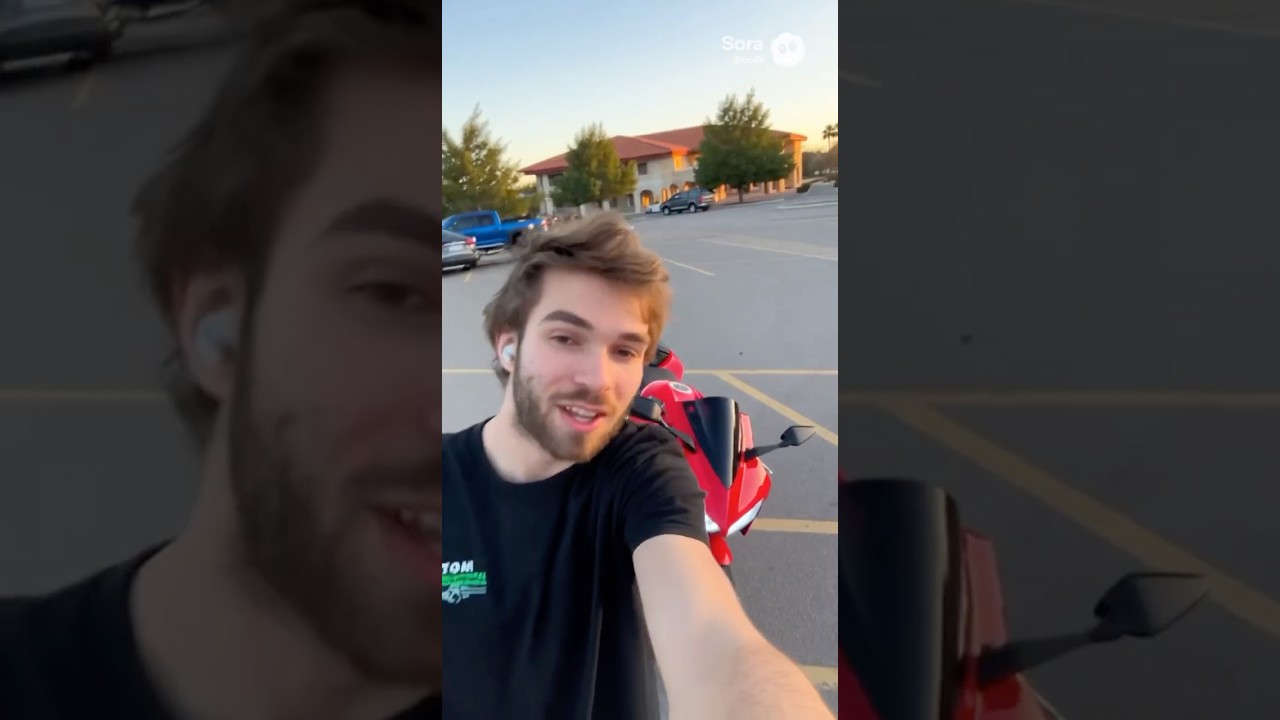 Ma moto se transforme en OPPRESSOR dans la vraie vie ! (GTA IRL) #ia #fyp #gta #opressor