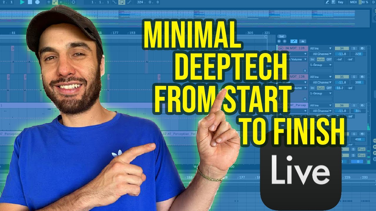 Creating a Minimal Deep Tech Track from Start to Finish in Ableton Live ...