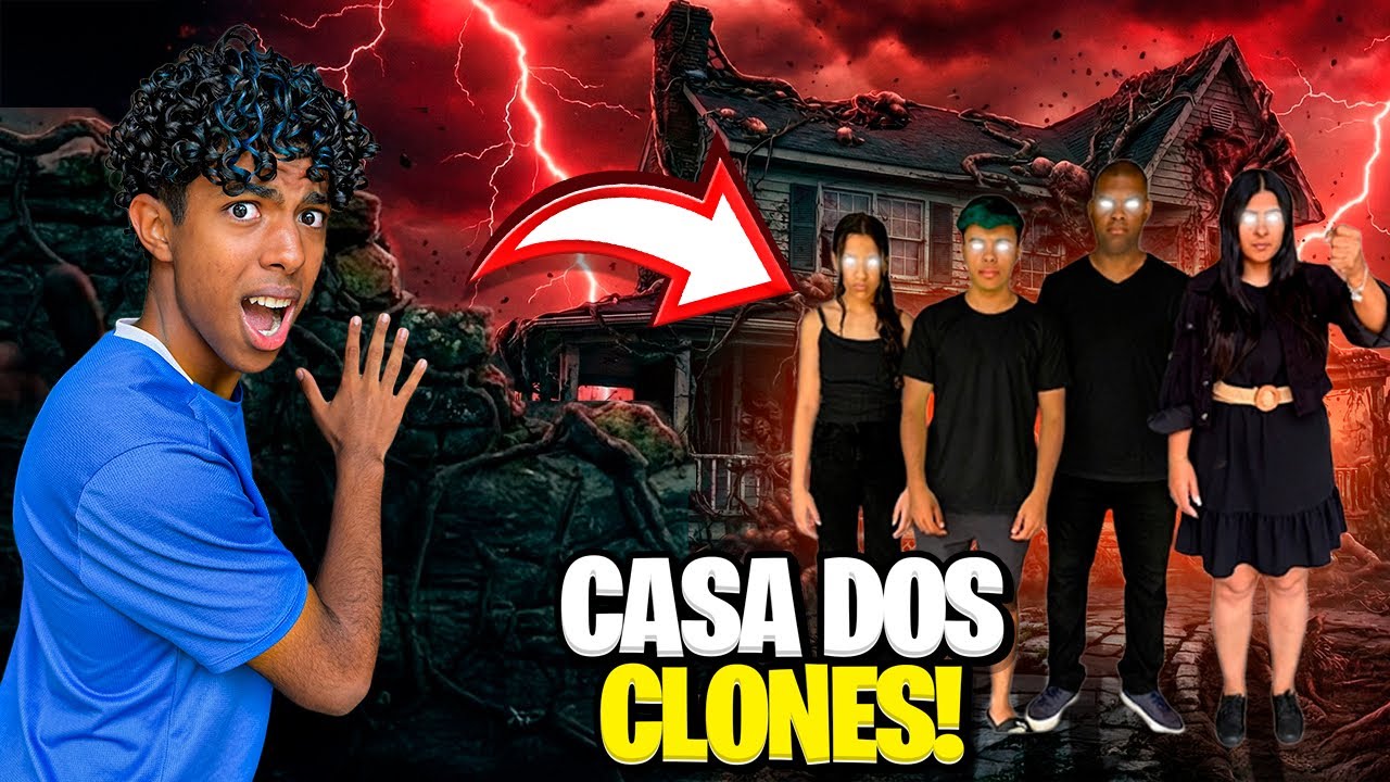 ENCONTREI A CASA DA FAMÍLIA CLONE DO MAL!*Descobri tudo!*
