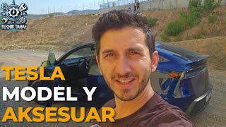 Tesla Model Y Aksesuar - Aldığım Aksesuarları Yerleştiriyoruz. Paspasorganizerkoruyucular