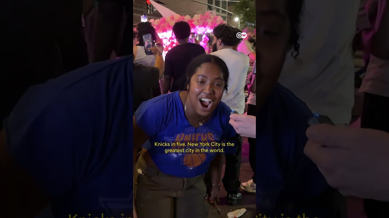 New Yorkers celebrate incredible Knicks NBA championship win | DW News