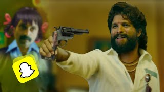Pushpa The Snapchat Addict Part 1 Funny Edit Allu Arjun Fahad