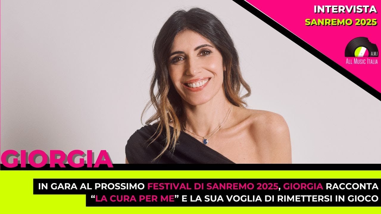 Sanremo 2025: Giorgia presenta 