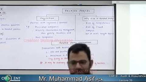 AUDIT || Lecture 39 || Sir Asif || Autumn 2022