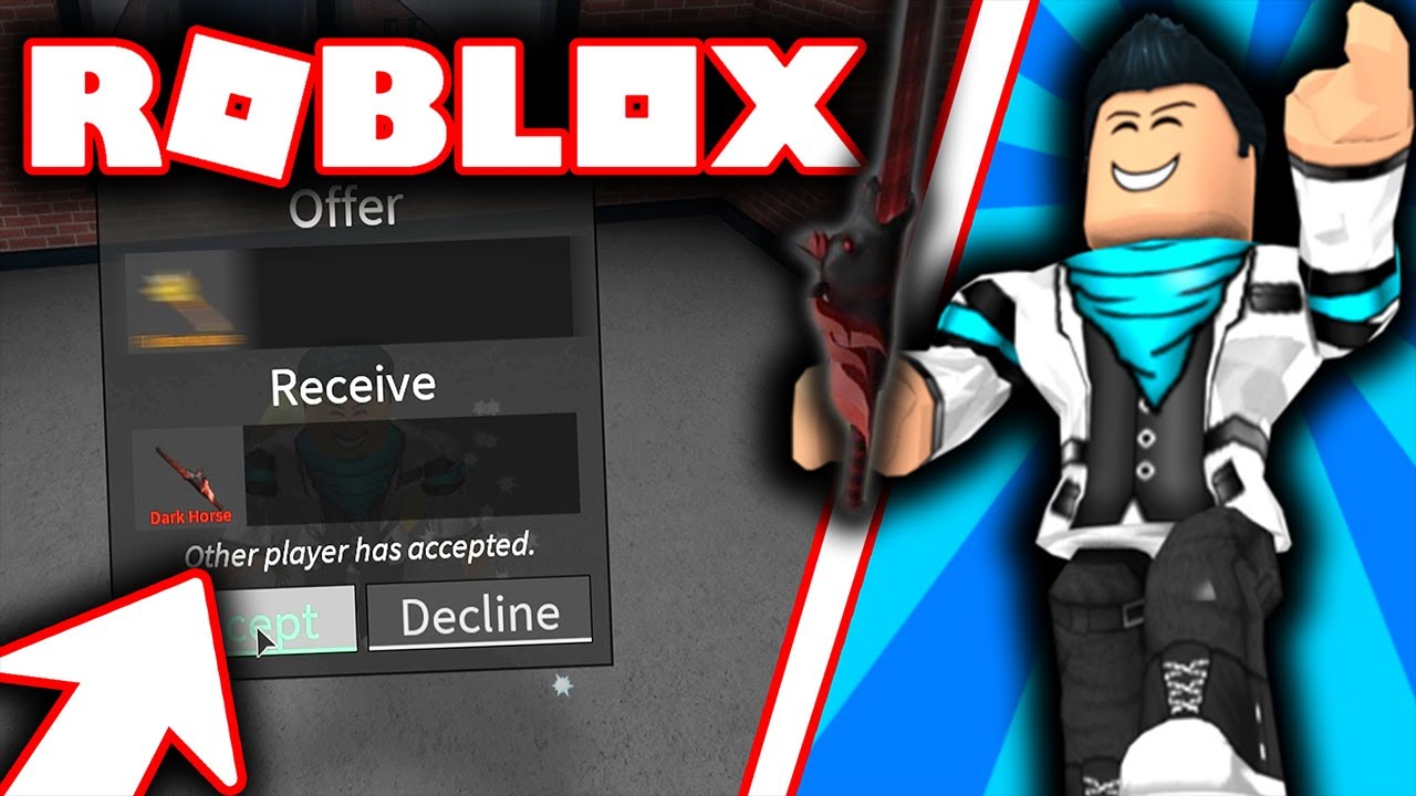I STOLE THIS YOUTUBER'S DARK HORSE IN ROBLOX ASSASSIN!