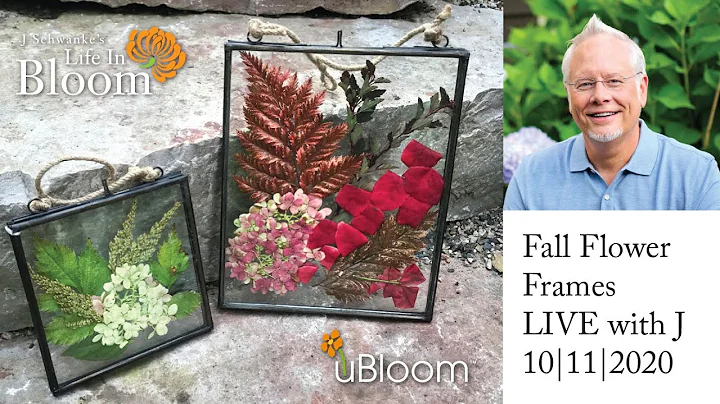 Fall Flower Frames- LIVE with J