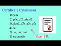 Understanding Certificate File Formats: PEM, PFX, DER & More | OpenSSL Guide in Tamil 🔐