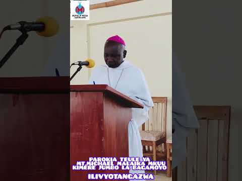 Bishop Stephano Lameck Musomba OSA Announced The Elected Parish Of St Michael The Archangel Kimere
