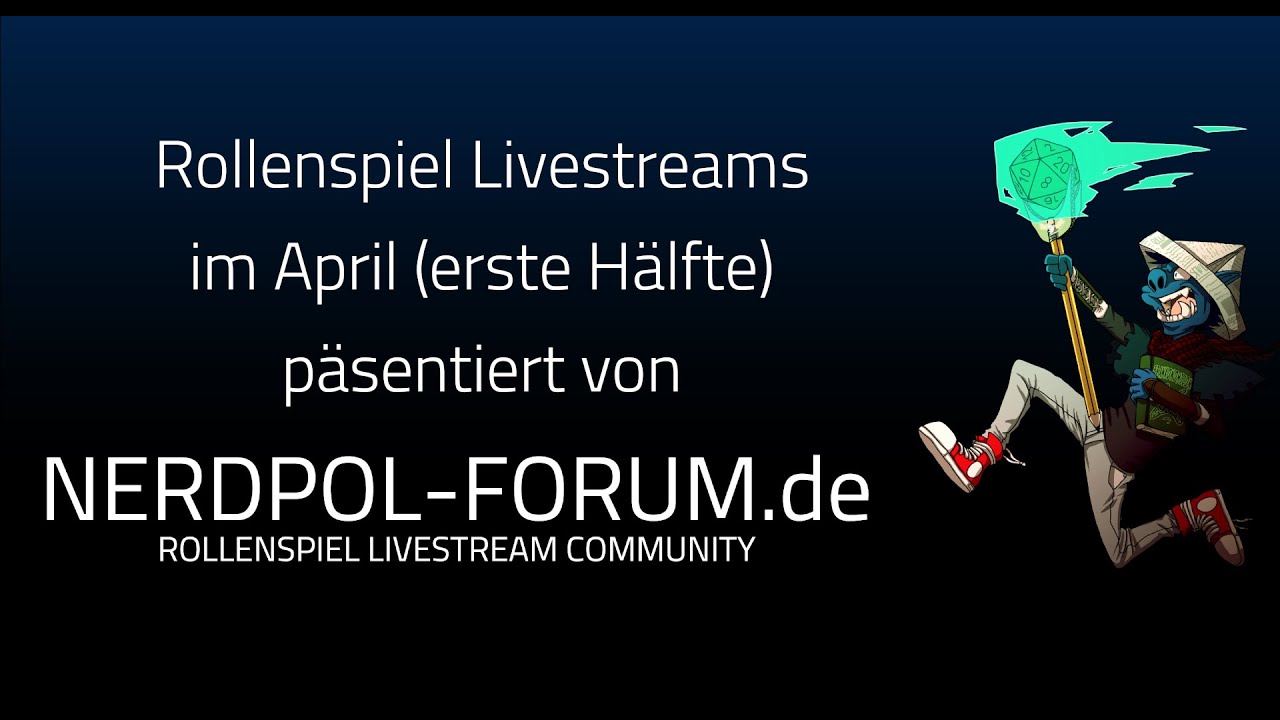 Nerdpol Questbrett #5 - 1. Aprilhälfte