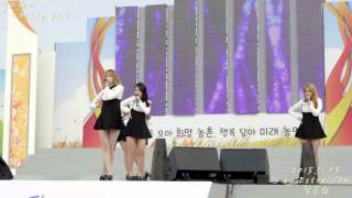 [4K] 20151105 밀키웨이(MilkyWay) 제 20회 농업인의 날 MBC 특집 음악회 전체직캠 - Misty Girl