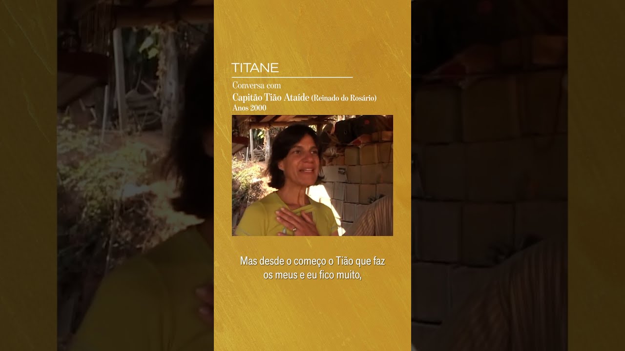 Titane conversa com Capitão Tião Ataíde #titane #congado#reinadodorosario