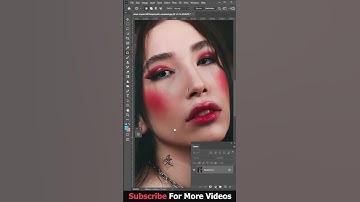 Face Tattoo Remove Photoshop Tutorial #Shorts #photoshop