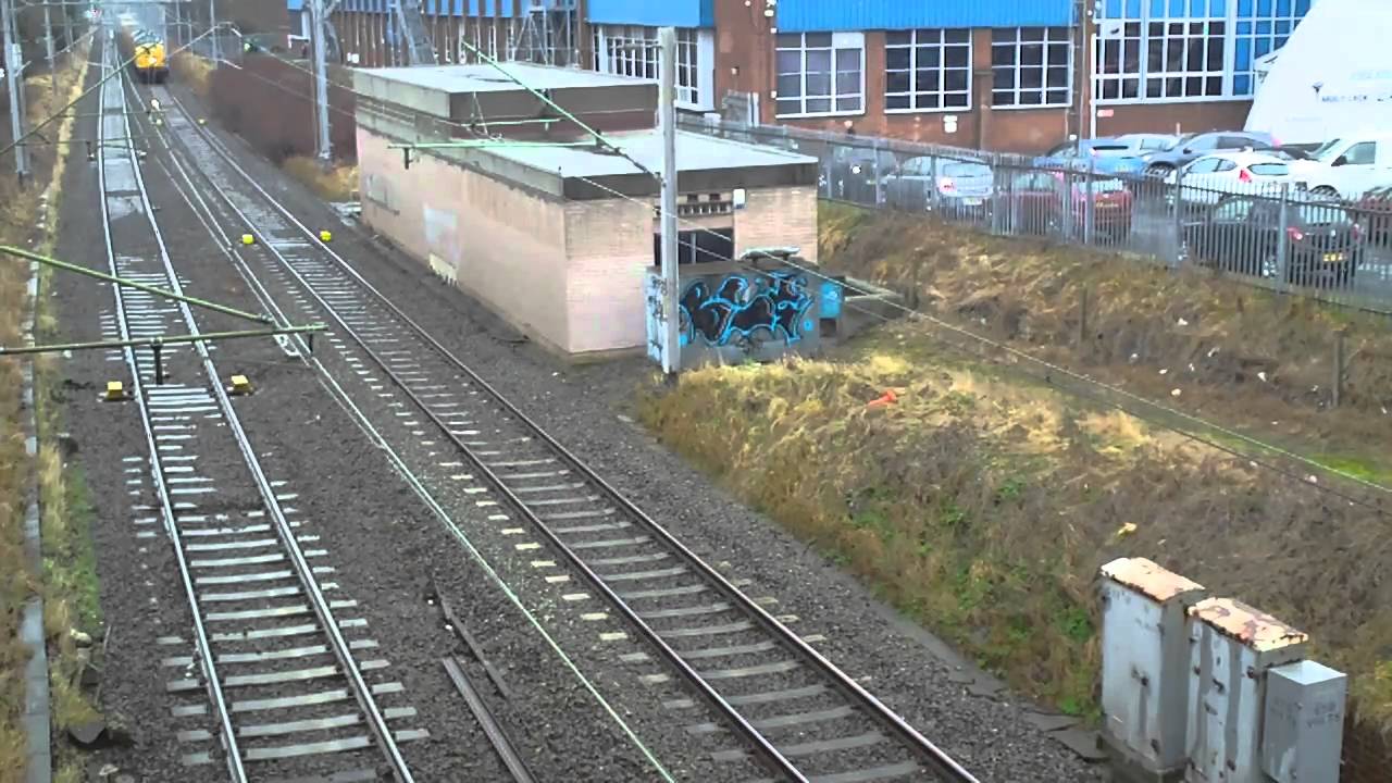 97302 & 97303 on 6Z97 Shrewsbury to Toton 15.02.11