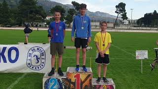 Atletika - Članovi Atletskog Kluba Dubrovnik Osvojili Pet Medalja Na Trećem Kolu Dalmatinske Lige