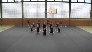 Generalprobe Icestars Cheerleader