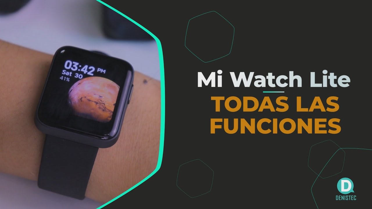 Xiaomi Mi Watch Lite | REVIEW Todas las funciones | DenisTec - YouTube
