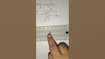 How to construct inverting amplifier l operational amplifier