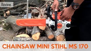 Chainsaw Stihl Ms 170 Review Test Baby Chainsaw Youtube Chainsaw Stihl Ms 170 Review Test Baby Chainsaw Youtube