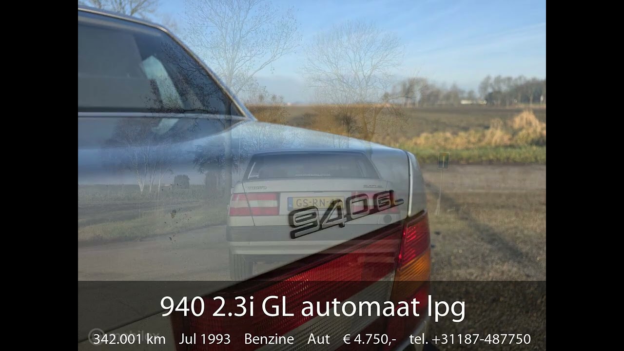 Volvo 940 2.3i GL automaat lpg