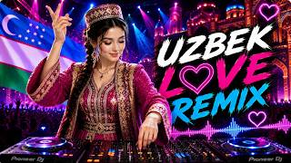 Uzbek Love Remix ❤️ Moonlight Kissed Our Lonely Hearts | Emotional Love Songs