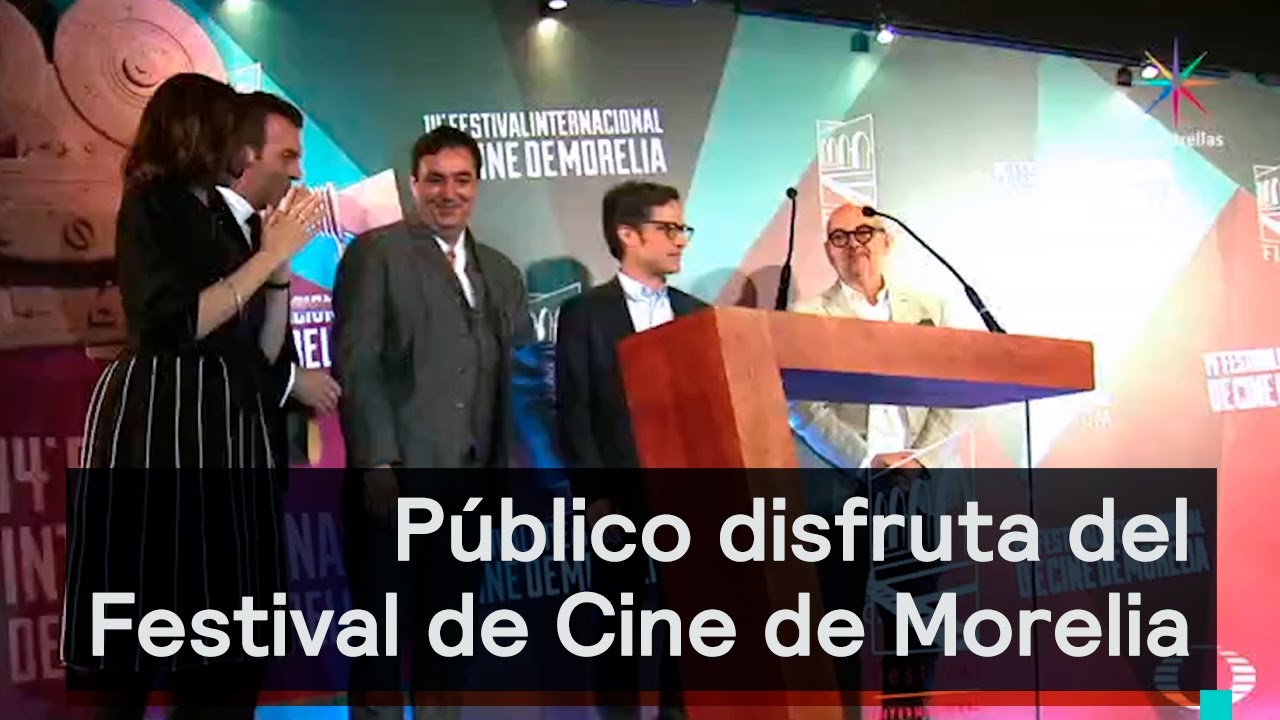 Público disfruta el Festival de Cine de Morelia 2016 - Al Aire con Paola